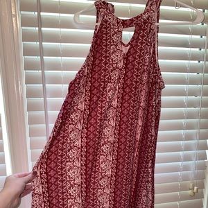 printed halter top dress. super soft material